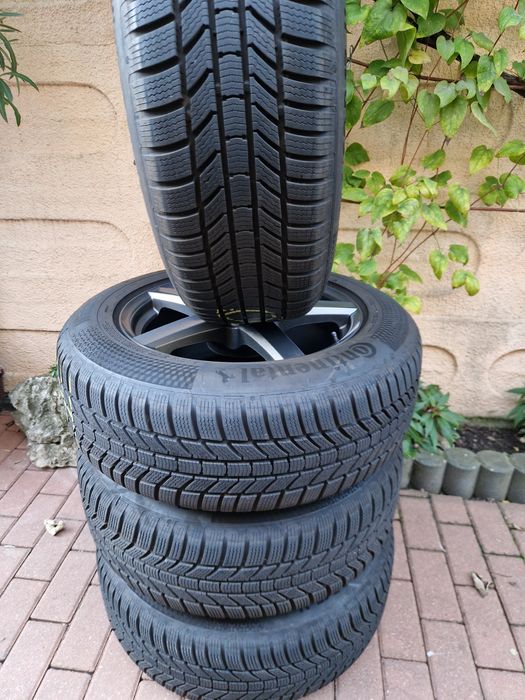 Roti aliaj AUDI A6 C8+ anvelope CONTINENTAL 225/60/17