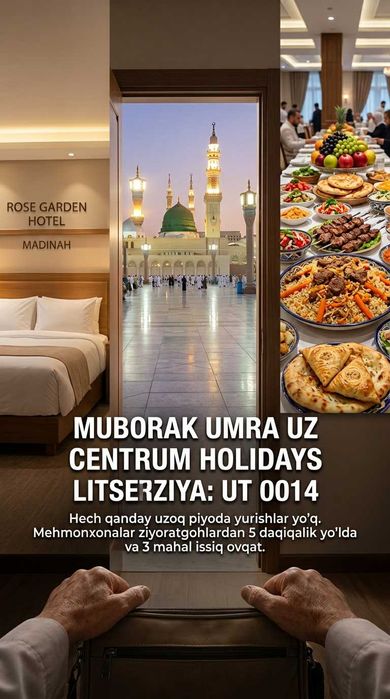 Centrum Holidays Umra Ziyorati Narxi Andijon Muborak Umra Tur Paket