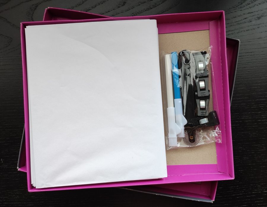 Комплект за Прехвърляне на Кройка от Шаблон - Шивачески комплект