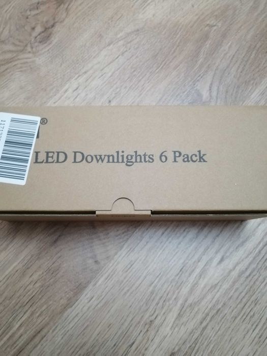 12 броя лед луни инокс за вграждане