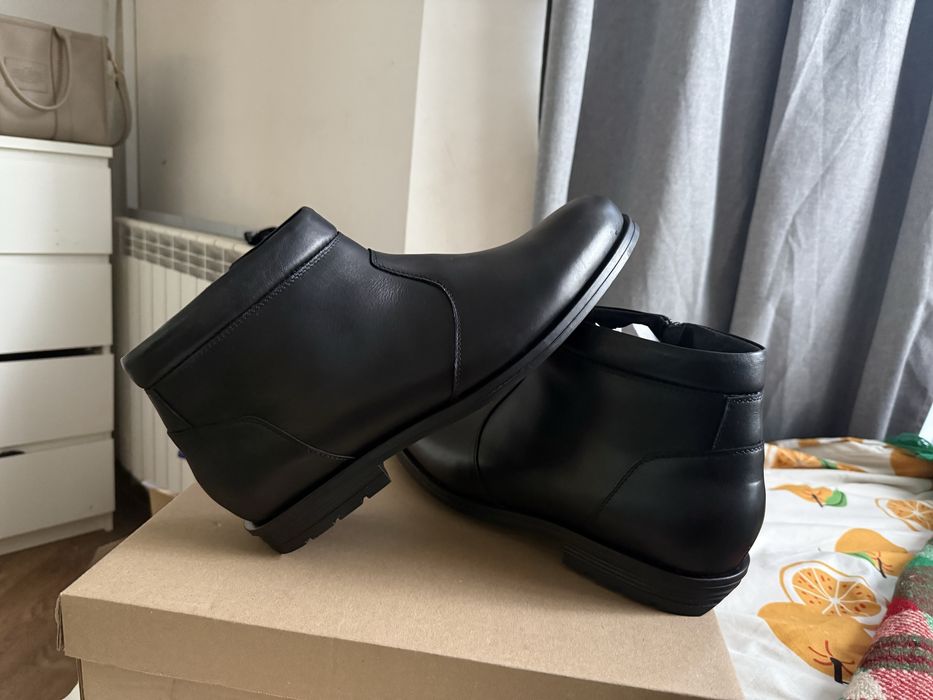 Зимни боти естествена кожа