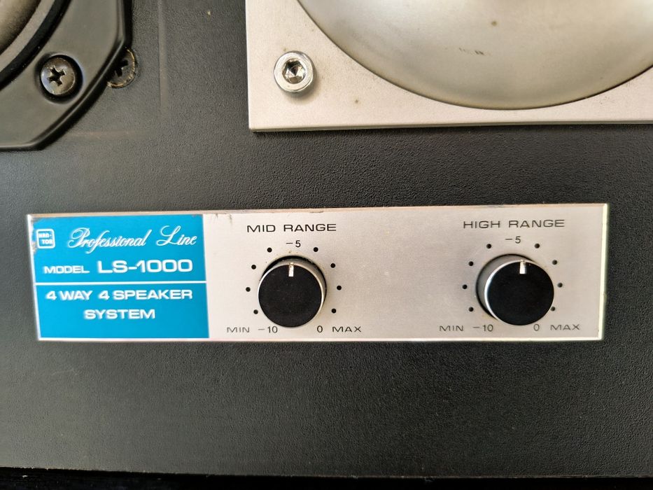 Boxe profesionale LS-1000 pe 4-căi HanTor  by Uher