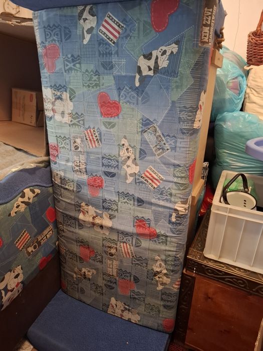 Детский диван  синий