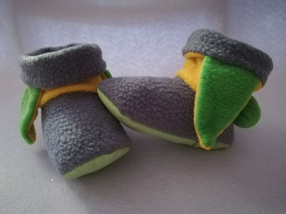 Текстильные домашние угги