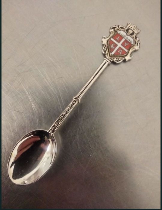 Посребрена Чаена лъжичка за кафе LUGANO