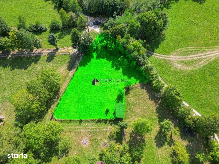 Comision 0% - Teren in Bran cu autorizatie de construire, 924 mp