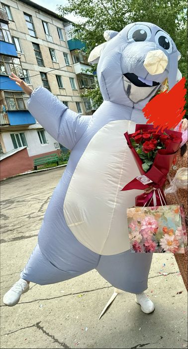 Продам надувная мышка