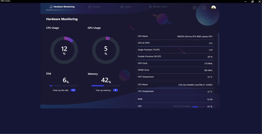 Геймърски лаптоп MSI Katana 15 B12V (1 година гаранция) No