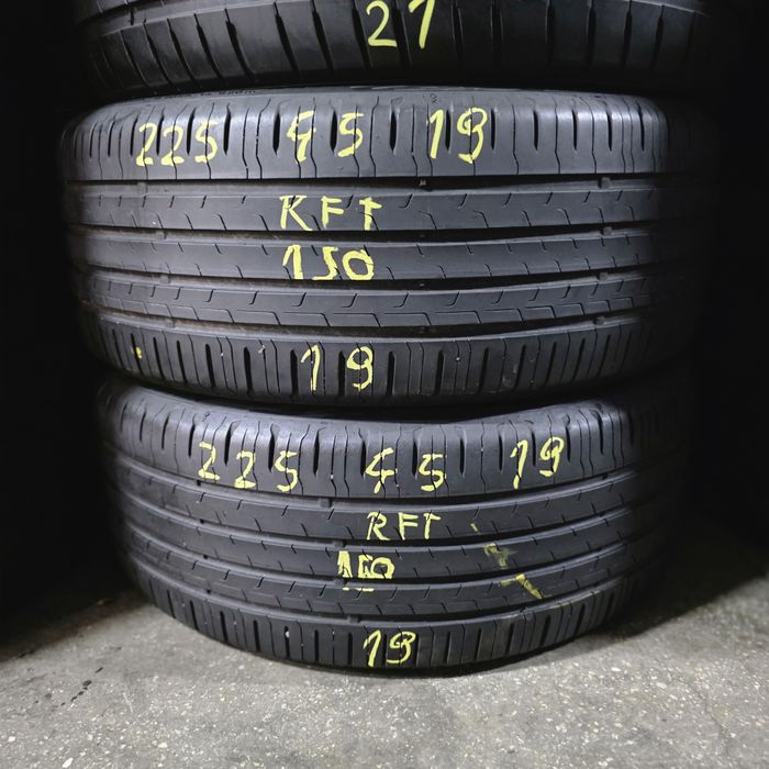 2x 225/45/19 VARA CONTINENTAL 2019 RUNFLAT Stare excelenta