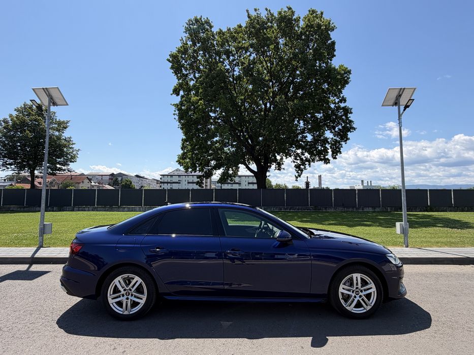 Audi A4 Sline full matrix Black Shadow 2022 hybrid diesel 204 cp