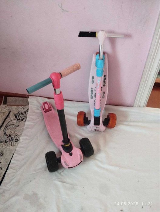 Самокаты ролики ходунок