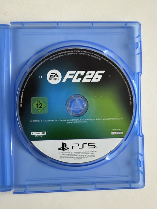 Продавам FC 26 за PS5