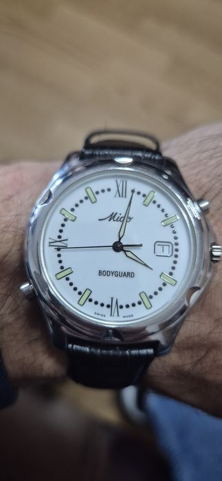 Ceas Mido Bodyguard Swiss Made cu alarmă de securitate 120 dB