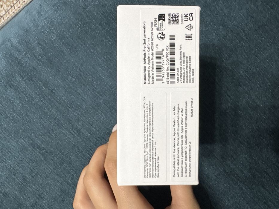 AirPods Pro, made in California