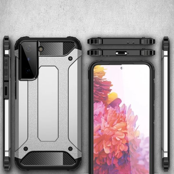 Samsung Galaxy S21 FE / S21+ / Удароустойчив кейс гръб