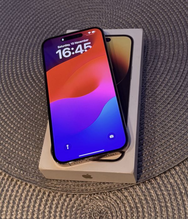 iPhone 14 pro max 256 GB silver