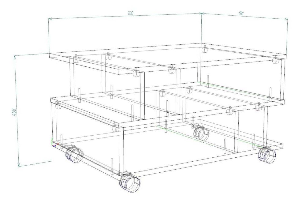 Качественный Журнальный столик Стол  Stol