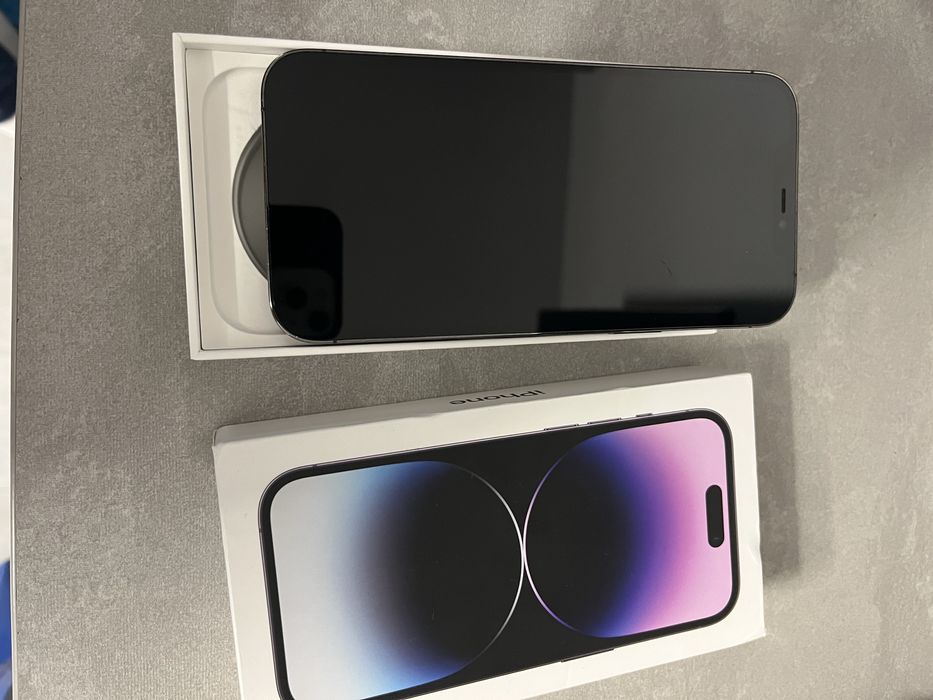 Iphone 12 pro max , 128 GB , gri șobolan , 81% baterie, deblocat,