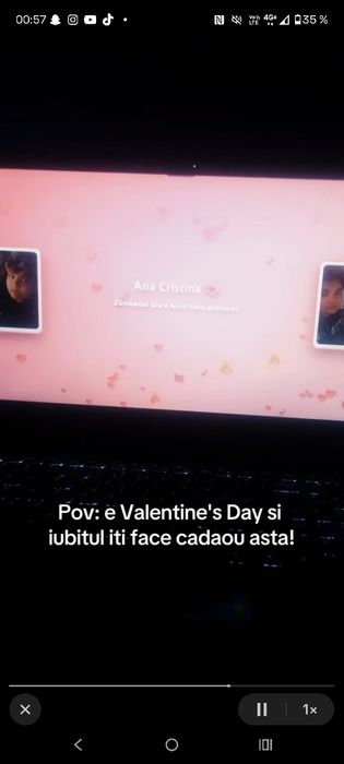 Site romantic personalizat – cerere Valentine / surpriză