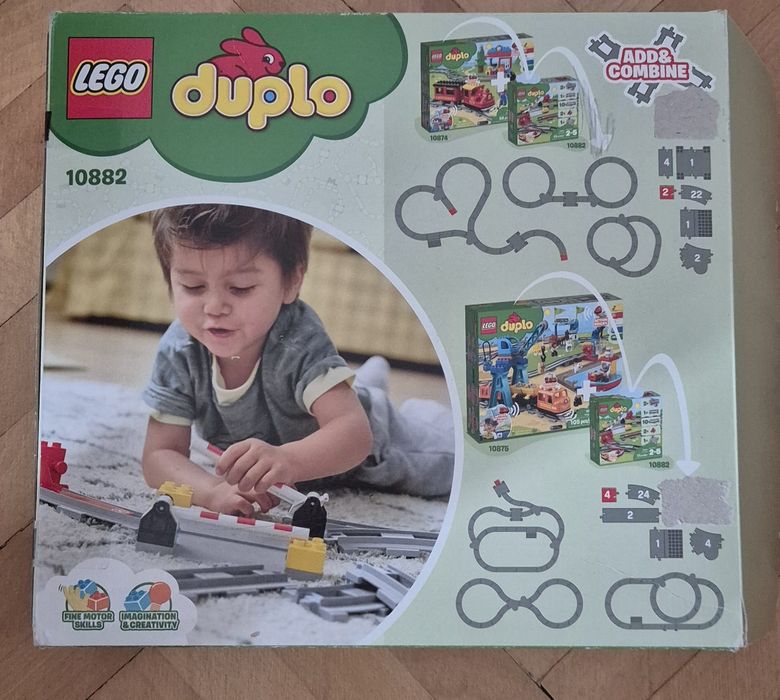 Lego Duplo 10882 : Șine de cale ferată
