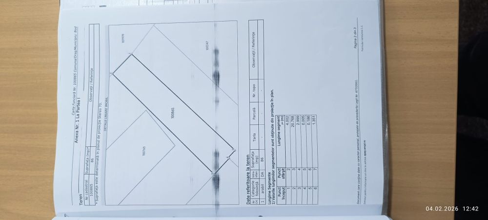 Vand teren intravilan  1622 mp cu toate comunicațiile apă, gaz, lumina