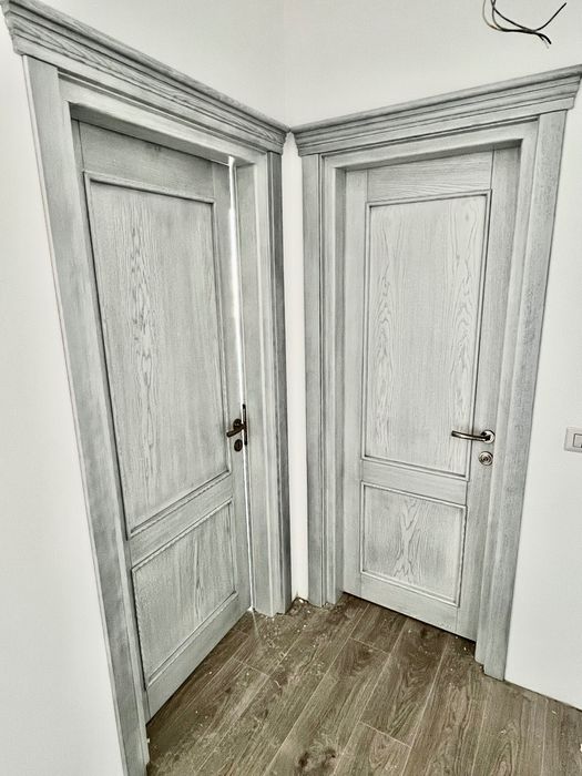 Uși lemn masiv stratificat