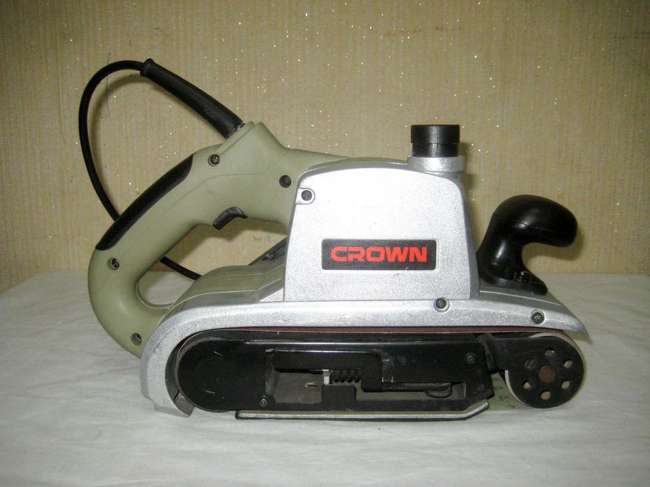 Ленточный шлифовальный машинка CROWN оригинал 10мм  новый!