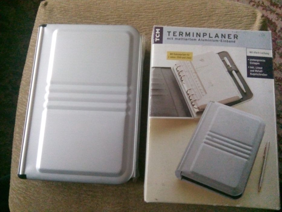 Agenda Germania - "Terminplaner aluminium-einband"