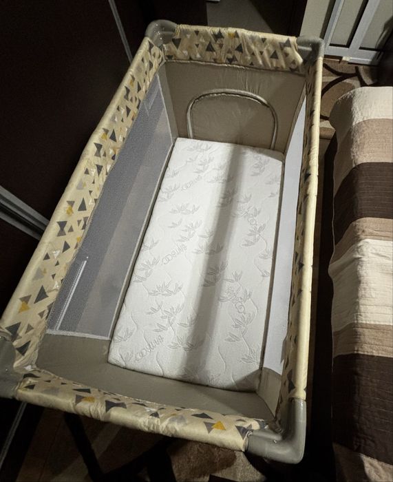 Бебешка кошара Lorelli, с включени два матрака