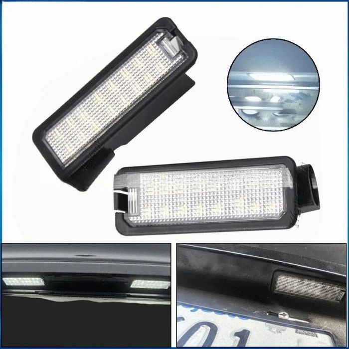 Плафони LED №5065-15 за регистрационен номер Vw Passat B6 CC Eos Golf