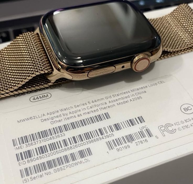 Apple Watch Gold Mileanse