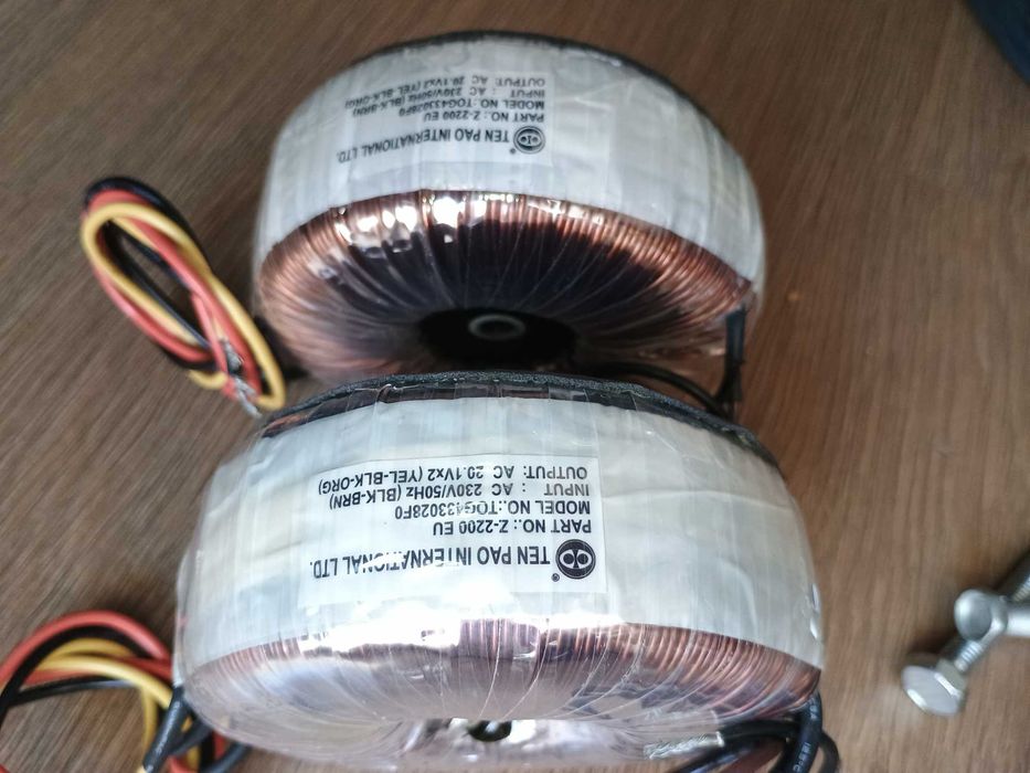 2 x Toroid Pair (2x20V 220W each) Taiwan