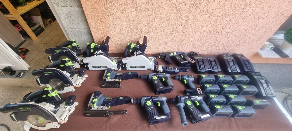Set Scule FESTOOL 18V Brushless