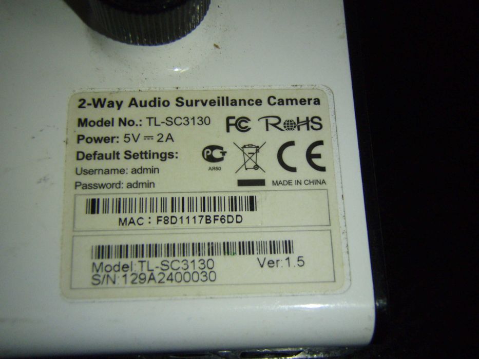 camera lan IP TP-Link TL-SC3130