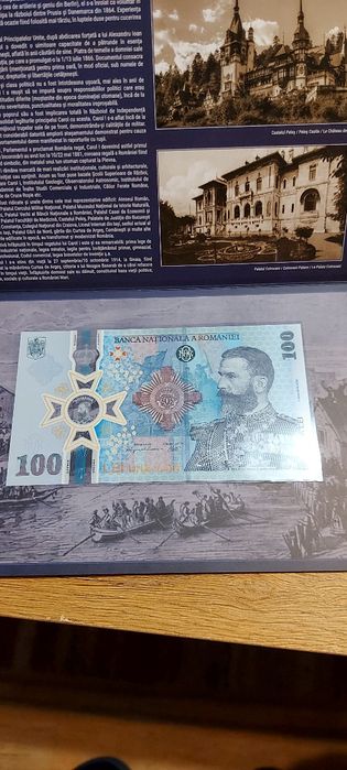 Bancnotă comemorativă 100 lei,Regele Carol