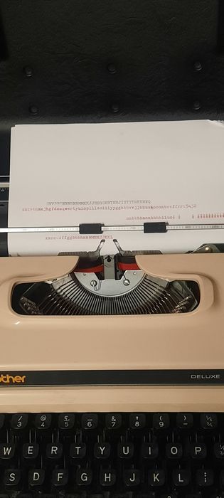 Mașină de scris Brother de luxe 1613 impecabilă