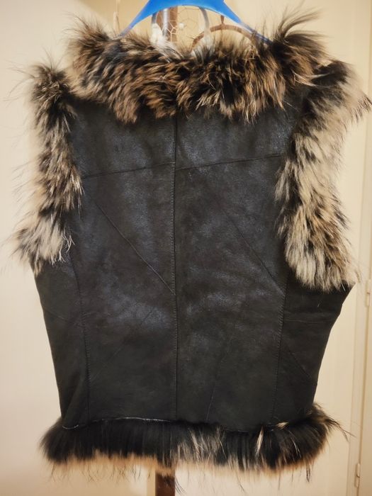 Елек с естествен косъм