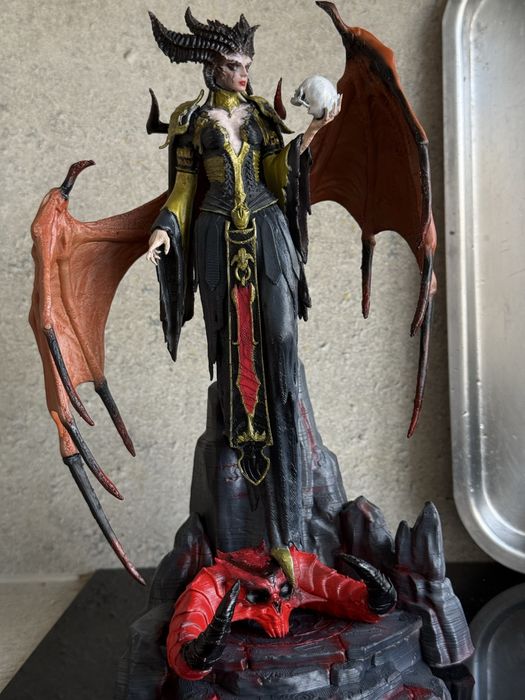 Lich king 3D print 27 см, LiLith 18, God of war 50 см