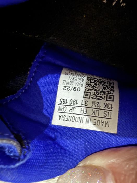 Маратонки Adidas runfalcon 3.0 с велкро лепенка, кралско синьо