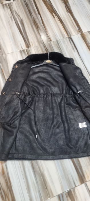 Дамско палто - изкуствен косъм S-M размер