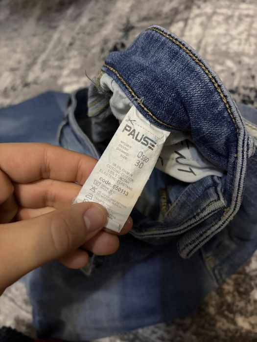 PAUSE JEANS размер S / 30 мъжки дънки сини