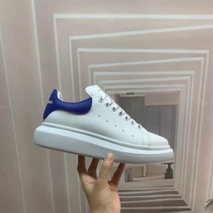 Alexander McQueen Oversized Sneaker – White/Blue