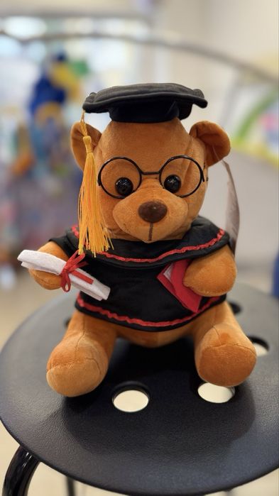 Плюшено мече абитуриент/Student bear/Подарък за абитуриент