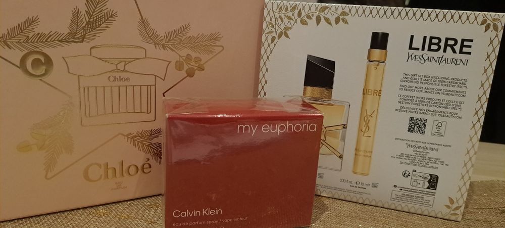 My euphoria Calvin Klein, Yves Saint Laurent, Chloe
