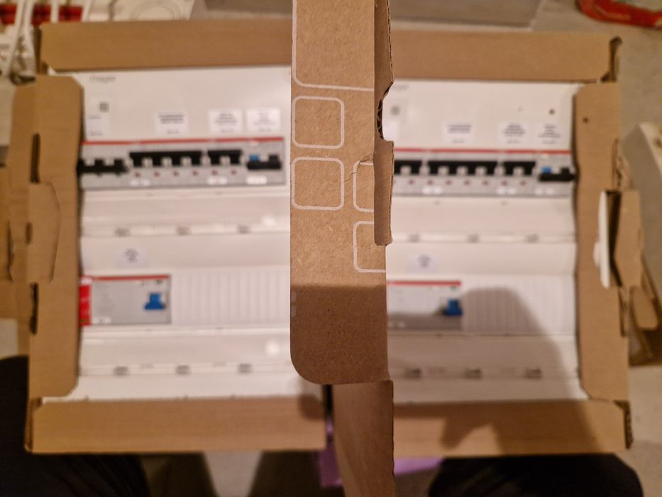 Tablou electric Hager.