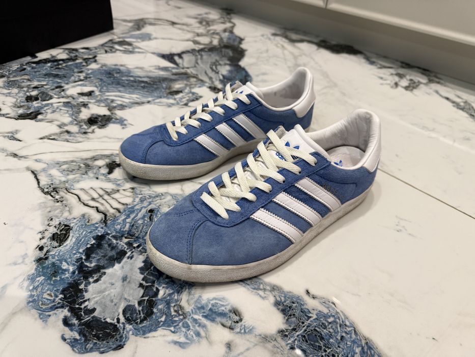 Adidas gazelle синий