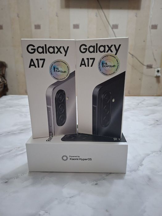 Samsung A 17 Redmi not 14 sotiladi