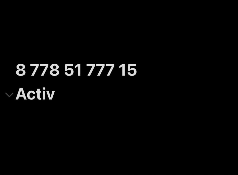 Продам номер activ актив