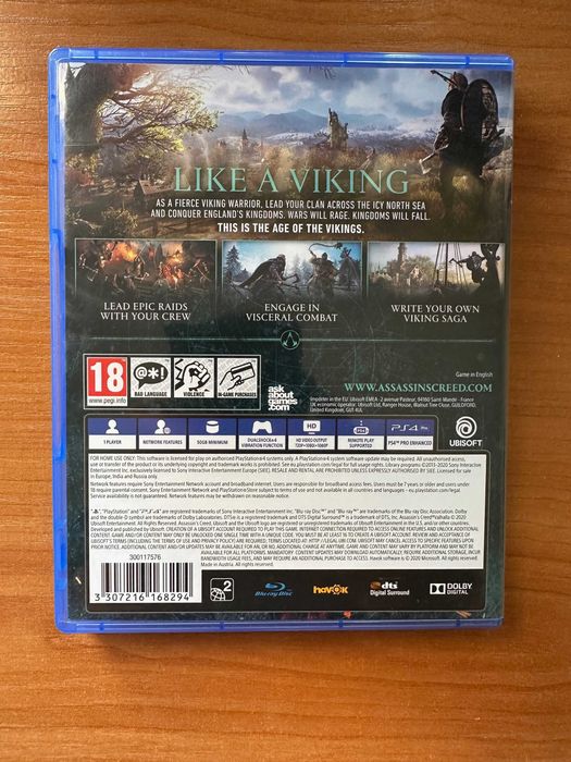 Assassin's Creed Valhalla PS4 - безплатен ъпгрейд за PS5