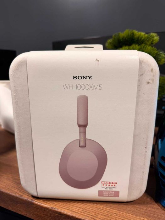 Casti Sony WH-1000XM5 Smoky Pink Rose